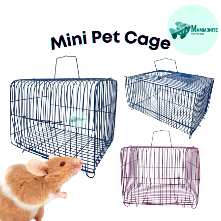 Minihappy Mini Cage Carrier for Birds and Small Animals
