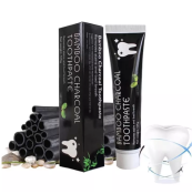 Natural Mint Bamboo Charcoal Toothpaste, Removes Stains & Bad Breath