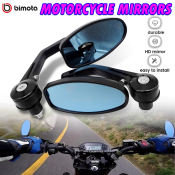 Bimota Universal Bar End Motorcycle Mirrors - 1 Pair