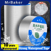 Waterproof Aluminum Foil Butyl Tape for Roof/Wall Repair MR BAKER