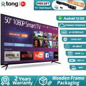 Rtong 1080P Smart TV with Google Apps and WiFi