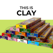 Random Brand Multi Color Clay: High Quality Modeling Clay