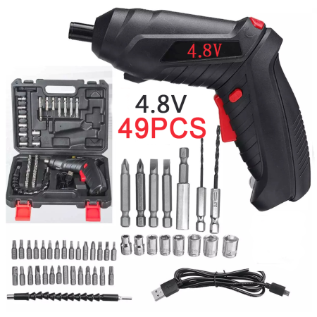 Powerful Impact Cordless Screwdriver by 
