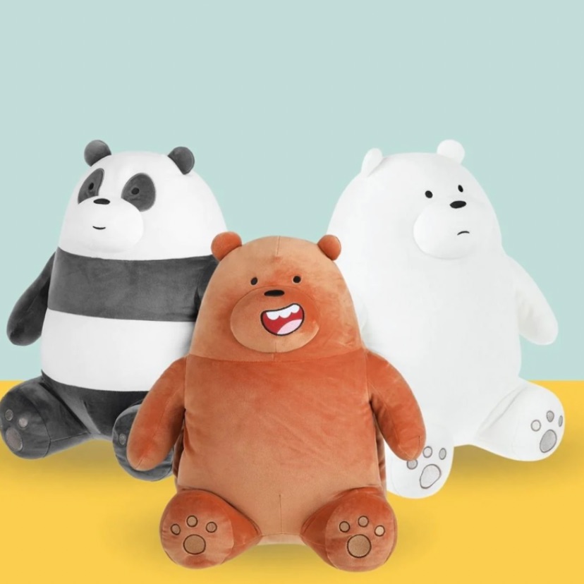 we bare bears big stuffed toy