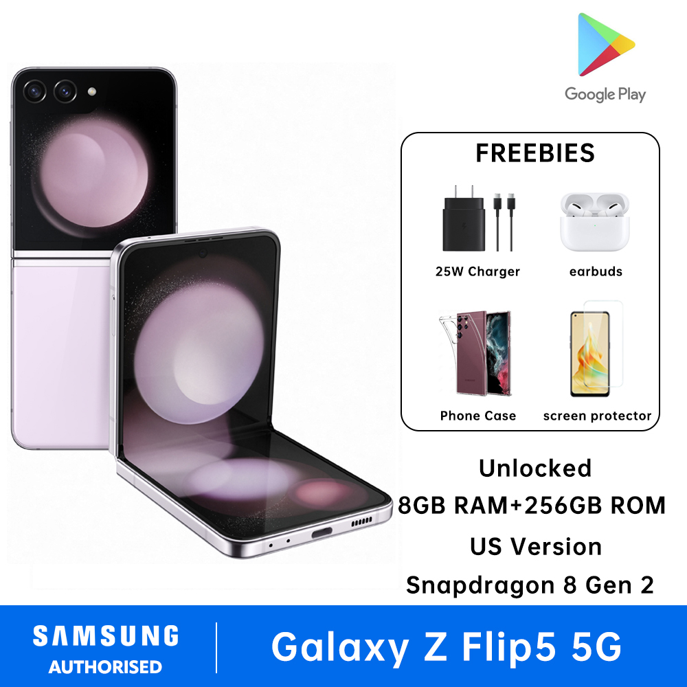 Samsung Galaxy Z Flip 5 5G Smartphone 8GB RAM + 256GB ROM Single Sim 6.7 Inches Snapdragon 8 Gen 2 US Version - Image 2