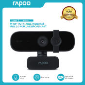 Rapoo C280 2K Webcam with Mic: Live Video Conference