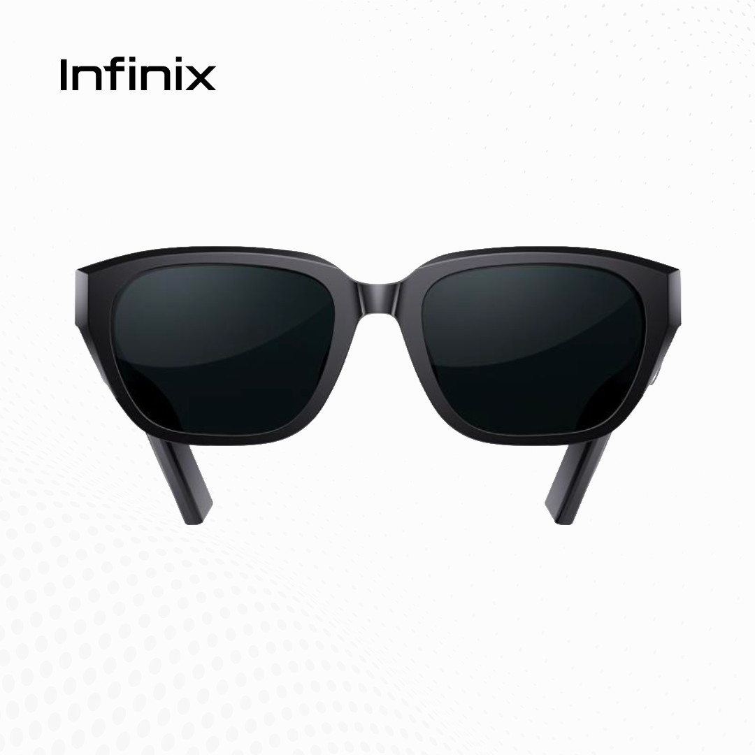Infinix - XGA01 AI Glasses / Stylish Design with multiple frame option / Real-Time Language Translation, 169 Languages / One Tap Recording, Bluetooth Call Answering / ENC Noise Reduction / Up to 12 Hrs Playback - Image 2