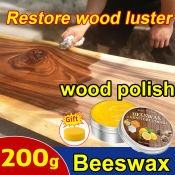 Solid Wood Floor Maintenance Wax - Brown Floor Solution