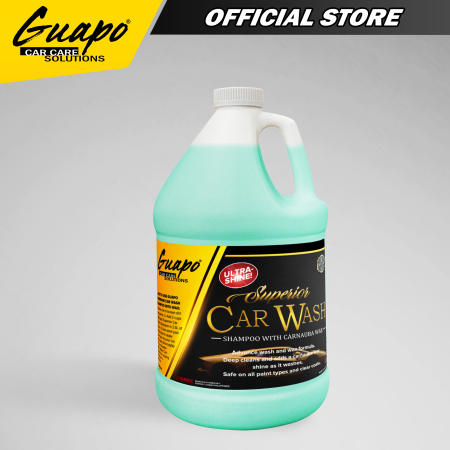 Superior Car Shampoo with Carnauba Wax by Guapo