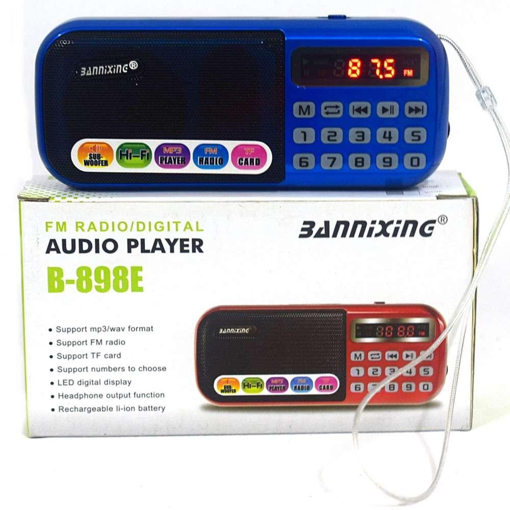 mini digital fm radio speaker