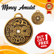 "Money Amulet: Attract Luck and Prosperity with Buy 1 Get 1 FREE!"