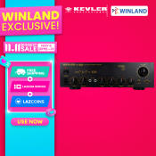 Kevler by Winland GX7 Pro High Power Videoke Amplifier GX-7 Pro 800W x 2 Mic Echo Function 2 Mic Input