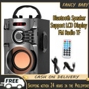 Big Power Bluetooth Speaker with Heavy Bass and FM Radio