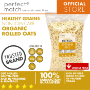 PerfectMatch Low-carb® Organic Rolled Oats | High Protein & Fiber