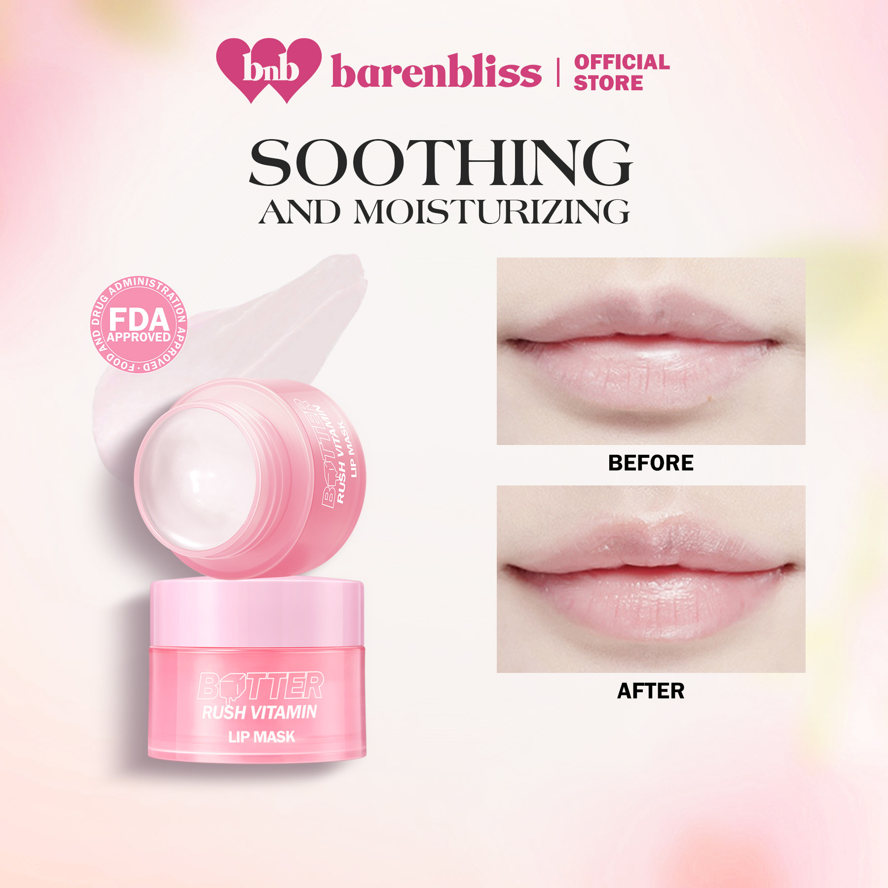 Discount on Barenbliss  shoes - SKU: Barenbliss Bnb Butter Rush Vitamin Lip Mask