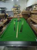 Brandnew Brunswick Billiard Table with Complete Set of Accessories