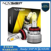 Novsight N39 & N12Y Car LED Fog Light Bulbs