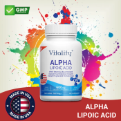 Alpha Lipoic Acid 600 mg - Antioxidant & Nerve Pain Relief