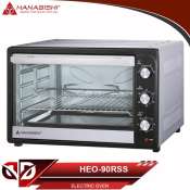 Hanabishi 90L Rotisserie Convection Electric Oven, Stainless Steel