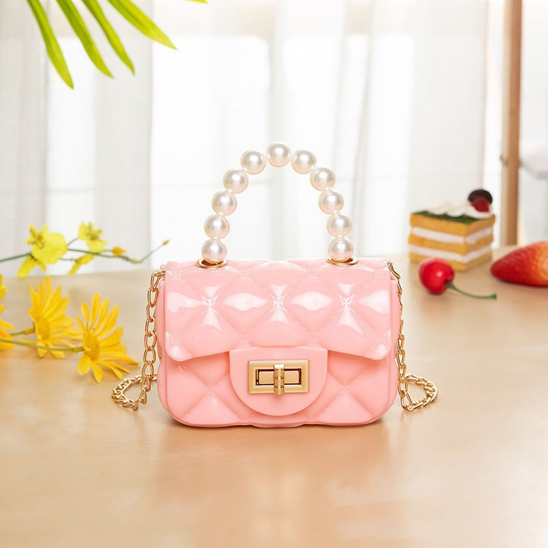 Shop Dark Pink Silicone Unicorn Bag For Children online in KSA