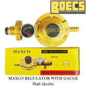 LPG Regulator Maxco With Gauge 858B Heavy Duty 1PC