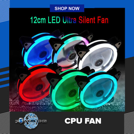 Powerlong LED CPU Cooler 120mm Fan for Chassis Cooling