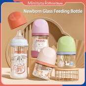 Minitutu Glass丨PPSU Feeding Bottle for Newborn Baby, 160ML