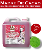 Madre de cacao Shampoo&Conditioner Strawberry Scent 1Liter