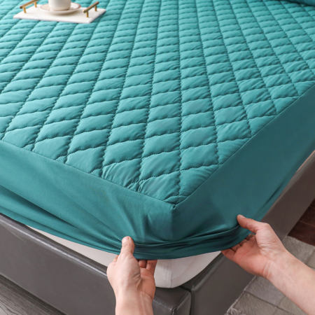 Waterproof Quilted Cotton Mattress Pad by OEM Premium Quality