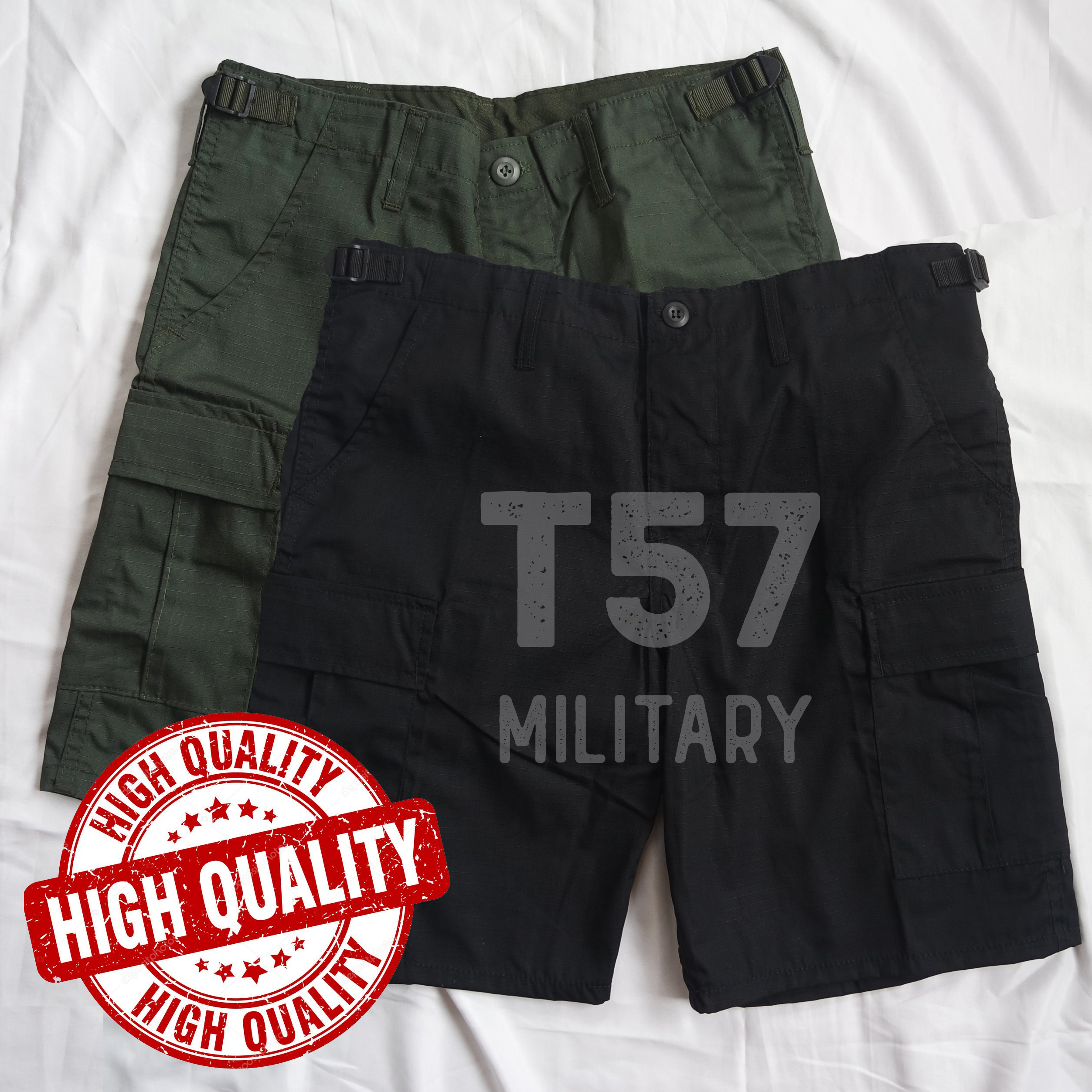 6 Pocket Camouflage Shorts for Men 