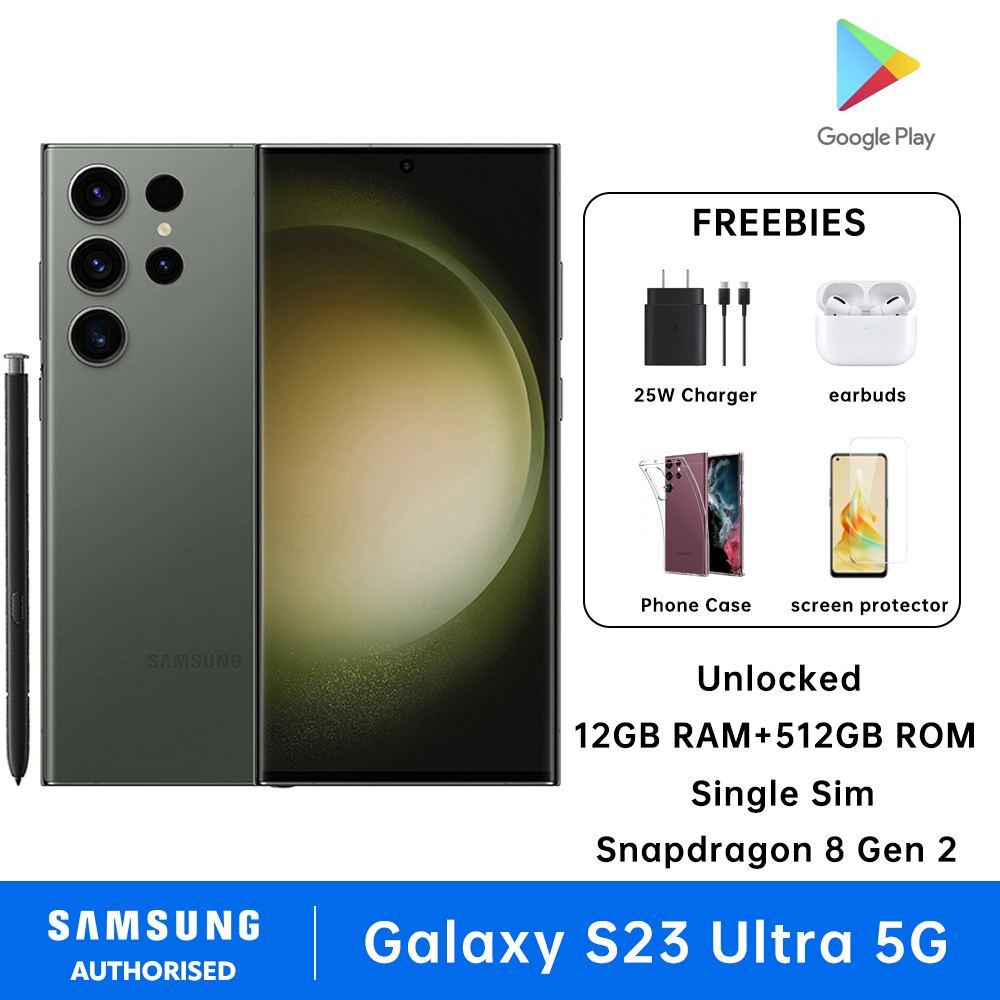 Samsung Galaxy S23 Ultra Single Sim 12GB RAM + 512GB ROM Cell Phone Factory Unlocked Android Smartphone 200MP Camera Night Mode Long Battery Life - Image 3