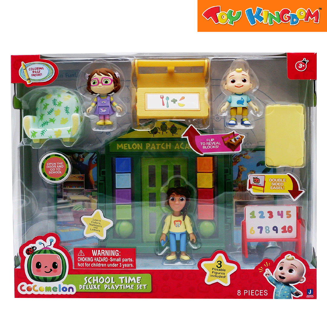 Cocomelon School Time Deluxe Playtime Playset