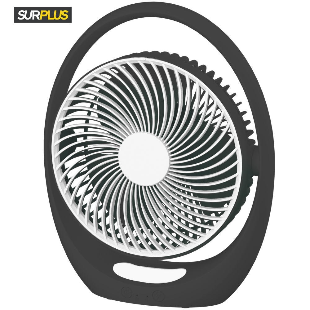 Surplus Firefly Rechargeable 7" Fan with Night Light