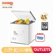SHANBEN Dual-Temperature Large-Capacity Freezer: Energy-Saving and Compact