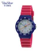 UniSilver TIME Women's Pink Analog Rubber Watch KW4437-2006