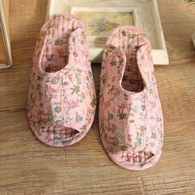 korean quilted slippers