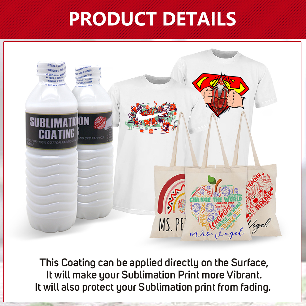 QUAFF Sublimation Spray Coating For T-shirts / garments 350ml