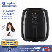 Simplus 4L/5L Air Fryer - Large Capacity, Oil-Free Cooking
