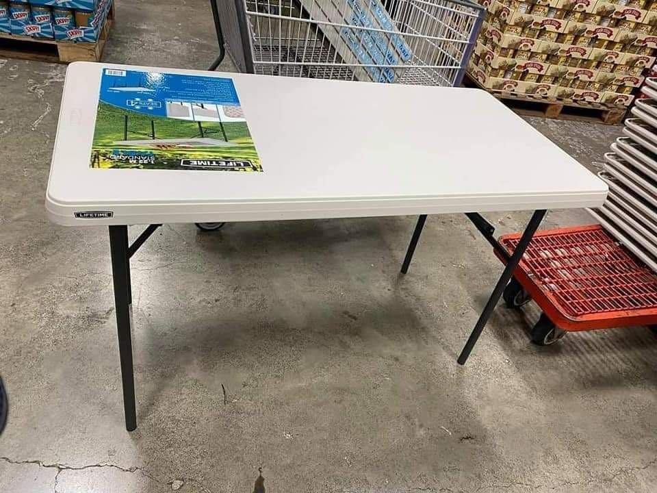 Buy Lifetime Folding Table 4ft Gray online