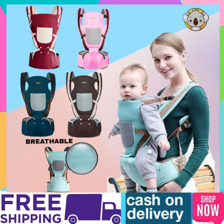 Breathable Ergonomic Baby Carrier by 