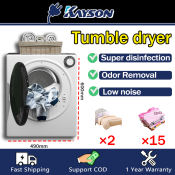 High-performance front-loading electric dryer with large capacity and low noise