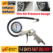 Auto Tire Pressure Gauge Gun Type for Air Compressor