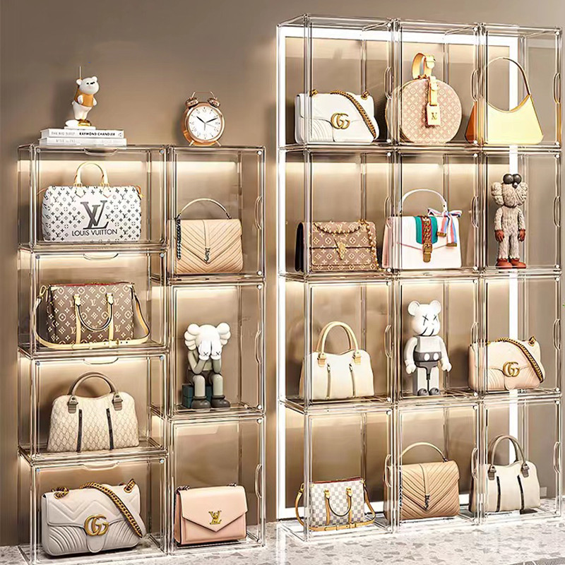 Bag Storage Organizer Cabinet, Display Bag Handbag Storage