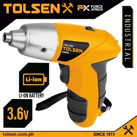 Tolsen Cordless Drill Screwdriver with 24 Accessories - 79010