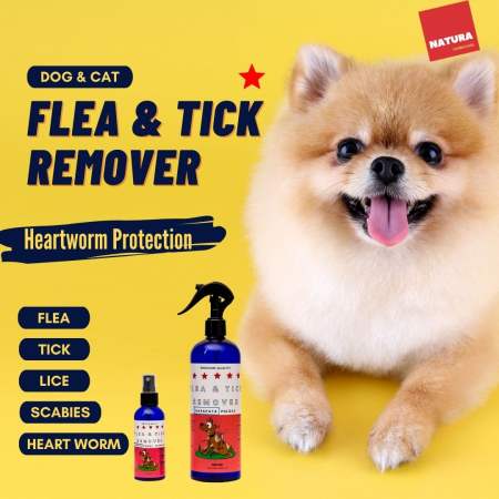 Pet Spray Flea and Tick Remover + FREE Soap