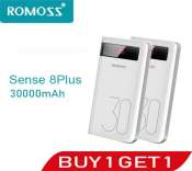 Romoos 30000mAh Powerbank: Buy 1 Get 1 Free