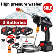 Portable Cordless Car Washer - 24V Lithium Battery Power