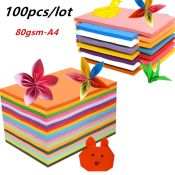 Colorful 70g A4 Copy Paper for Children's Handmade Projects