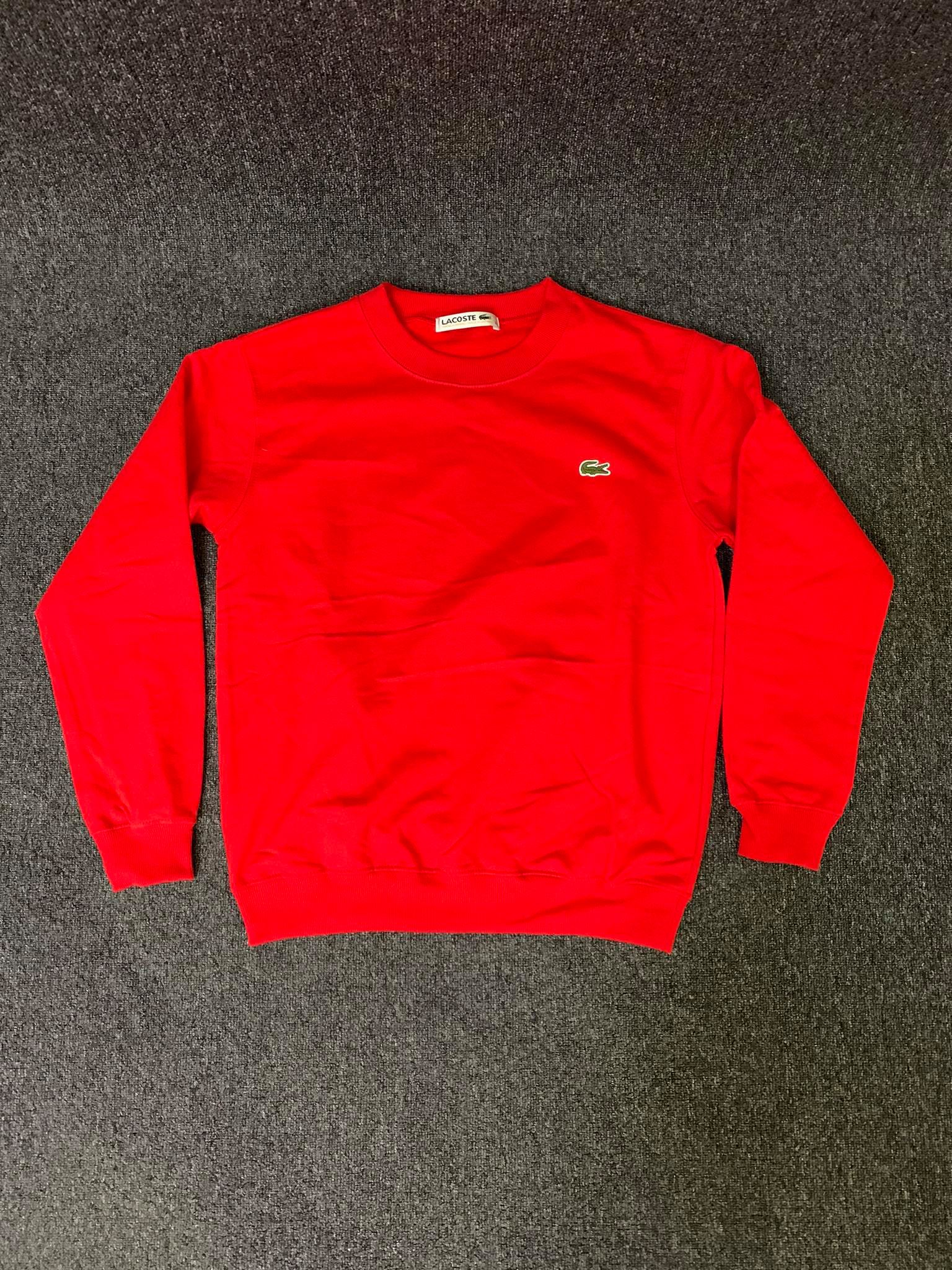 Authentic Sweatshirt-Red Lazada PH