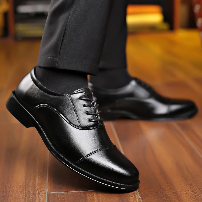 Casual Leather Shoes Brogues Formal Leather Shoes Oxford Formal Shoes Men Dress Shoes Wedding Shoes Fashion Business Shoes | Lazada PH